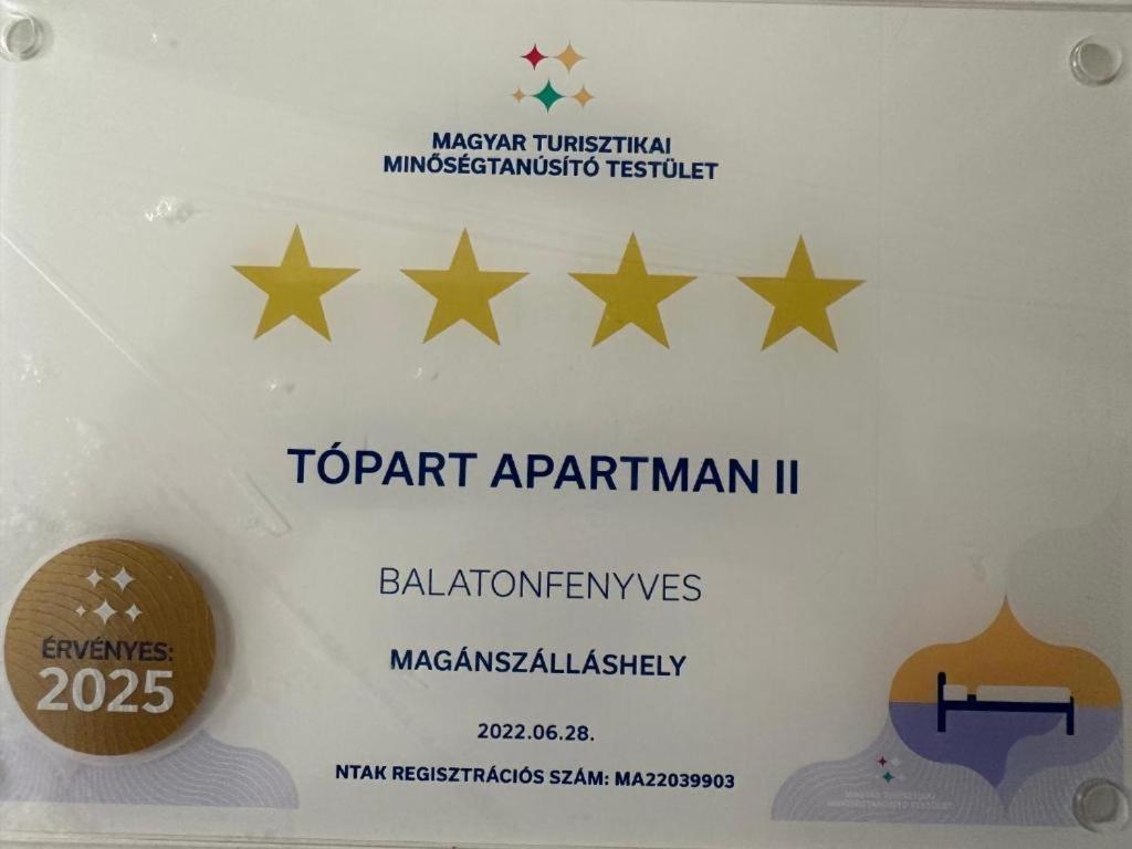 Topart Apartman I Balatonfenyves Exterior foto